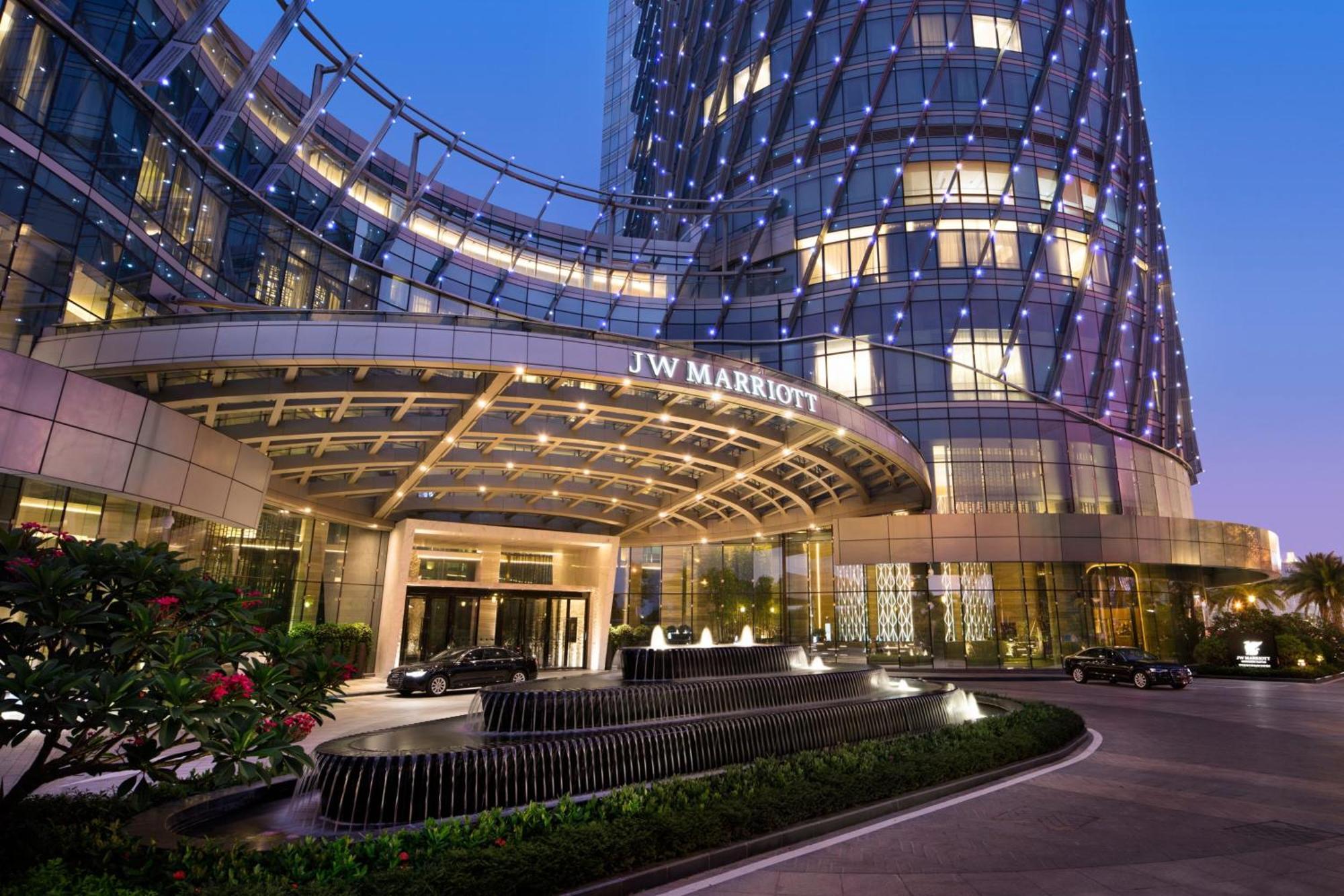 Jw Marriott Hotel Shenzhen Bao'An International Airport Eksteriør billede