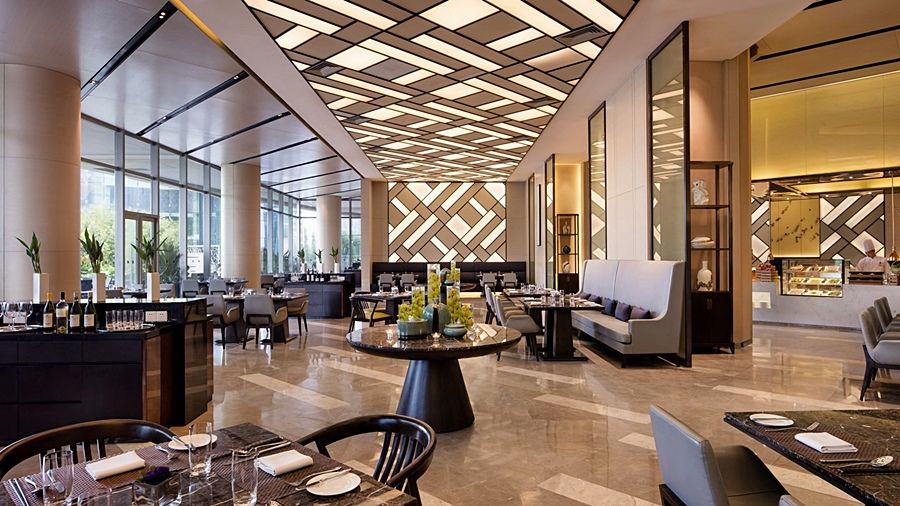 Jw Marriott Hotel Shenzhen Bao'An International Airport Eksteriør billede